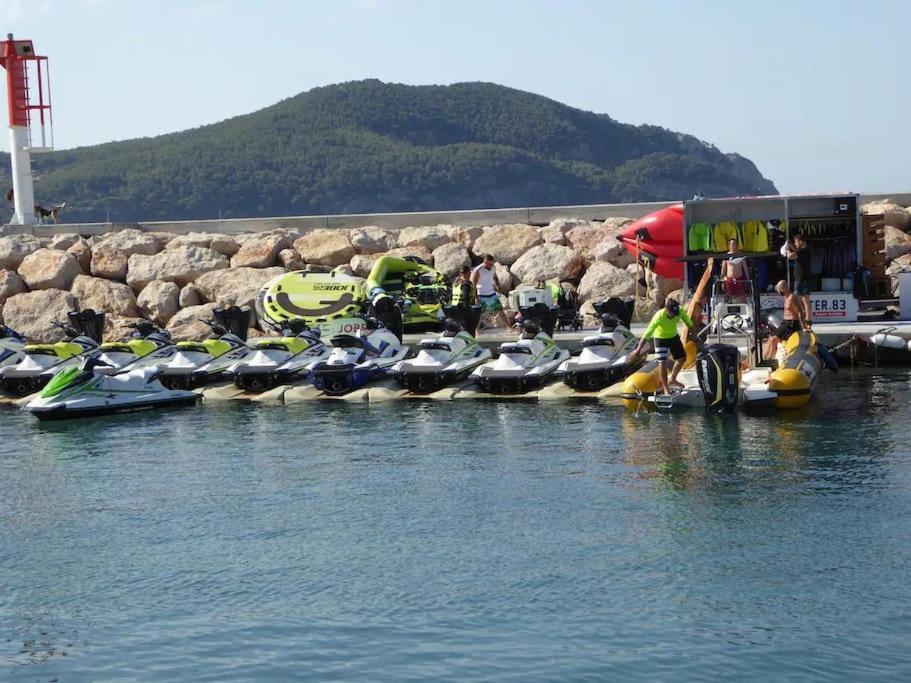 Castel Du Soleil, Bord De Mer, 4 Pers Saint-Cyr-sur-Mer Eksteriør billede